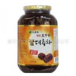 比亚乐 蜂蜜大枣茶 韩国原装进口红枣茶 1150克 1件起批