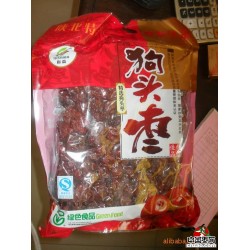 陕北特产/陕西特产/1级精选狗头枣1000G33元